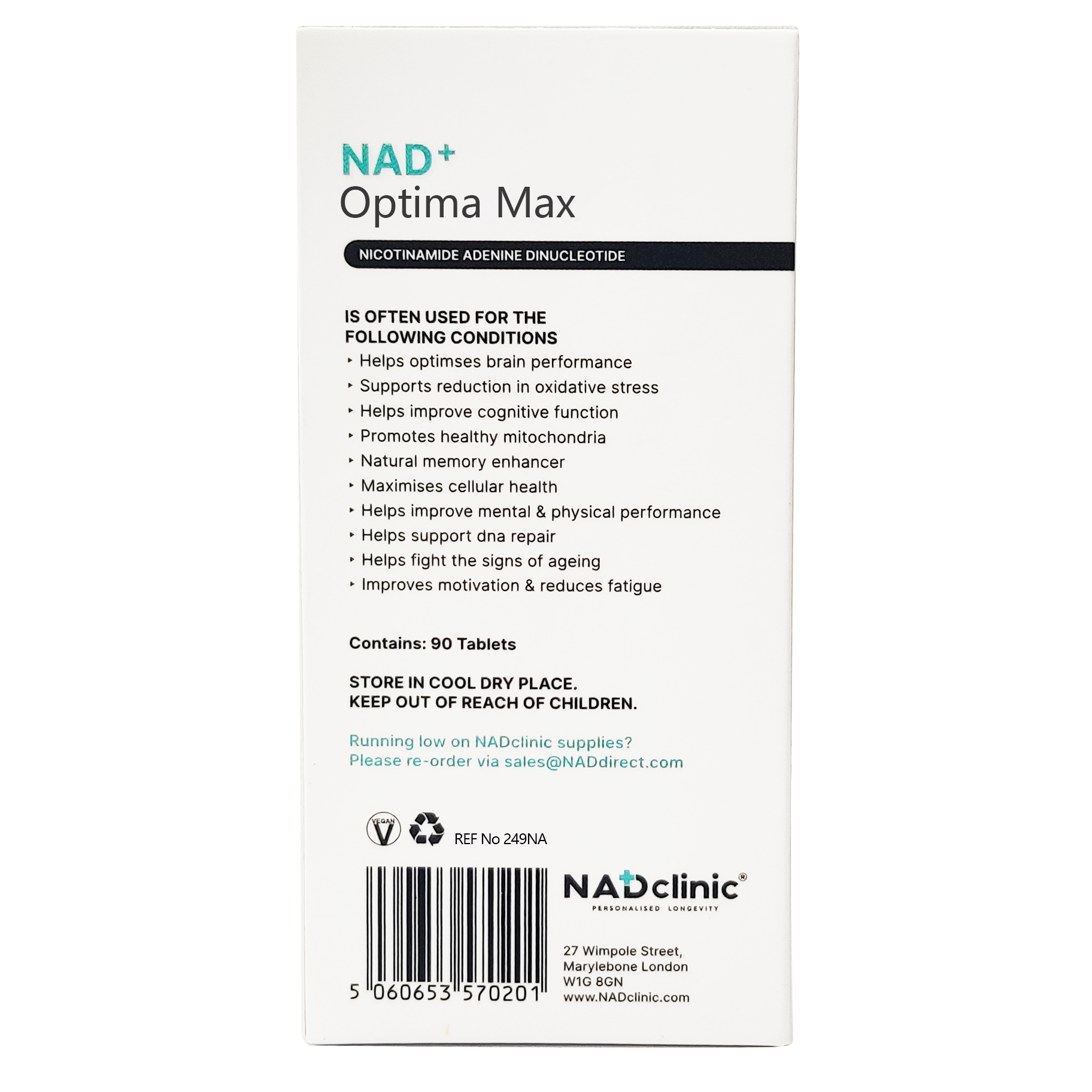Enhanced Optima Max 90s (3 Month Supply)