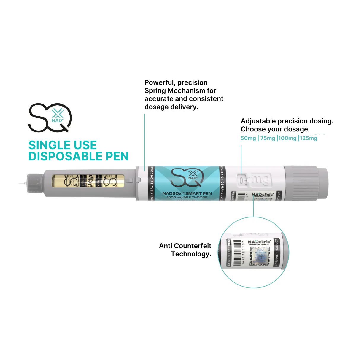 <tc>NAD+ Smart Pen 3000mg (шприц-ручка)</tc>